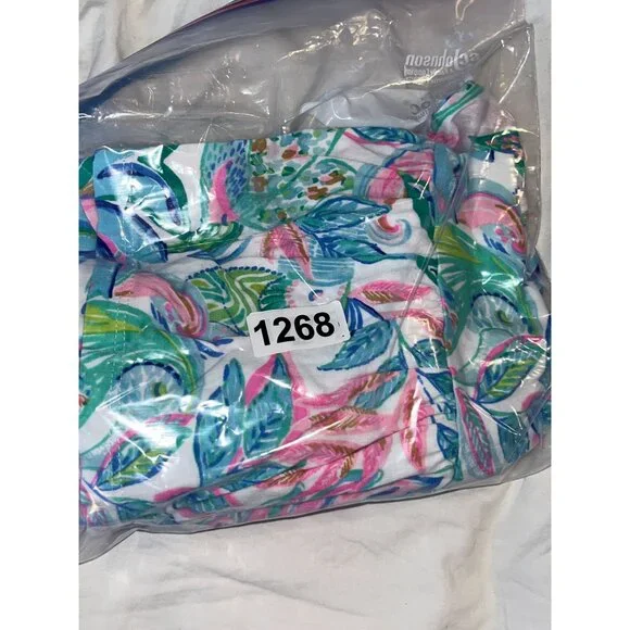 Lilly Pulitzer Camila Dress Resort White Toucan Do It Better Print Size XXL - Picture 11 of 11